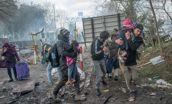 Refugiados sirios, peones del chantaje entre Turquía y la UE