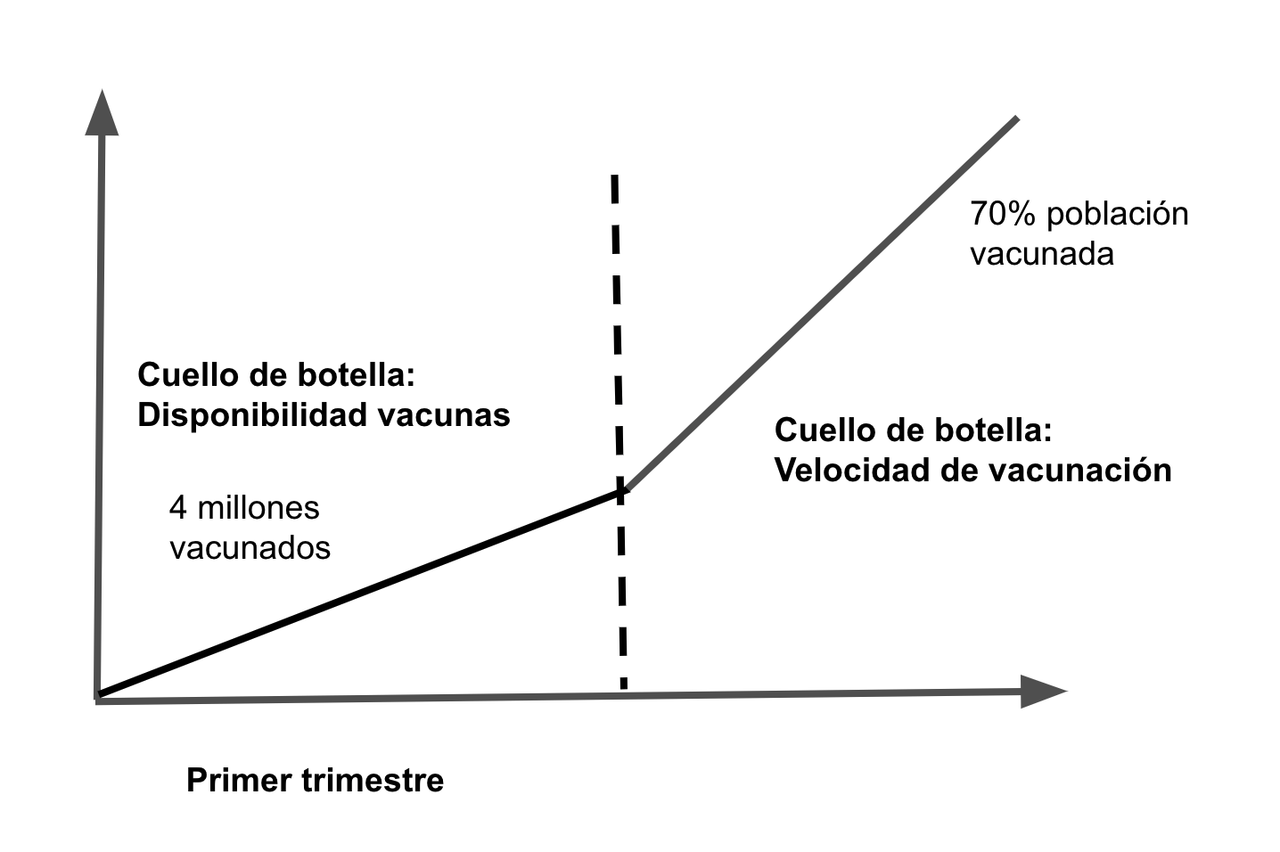 El ritmo de la vacunación: ¿cuándo llegaremos a la inmunidad de rebaño?