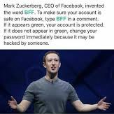 BFF, la última mentira en Facebook