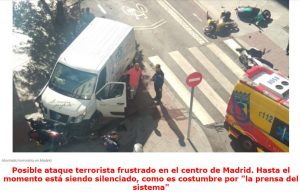 El islamista en furgoneta de la calle Mayor