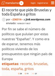 Bruselas no pide a España que reduzca políticos