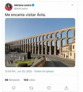 Adriana Lastra, el 'acueducto de Ávila' y los entusiastas de 'Box'