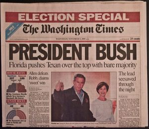 "President Gore" era "President Bush", el penúltimo bulo de los afines a Trump