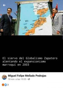 "Zapatero alentando el expansionismo marroquí", un 'nuevo' bulo con solera