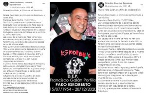 Varios medios 'matan' a Pako Eskorbuto y luego se arrepienten