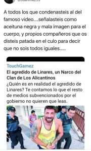 Mentiras para justificar la agresión de dos policías a un hombre y a su hija en Linares
