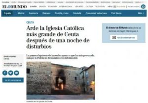 "Violaciones", "apuñalamientos" e "incendios" que no se han dado en Ceuta