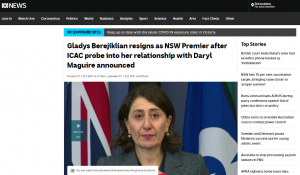 No ha dimitido una "gobernadora" australiana por recibir "sobornos de Pfizer y Astra Zeneca"
