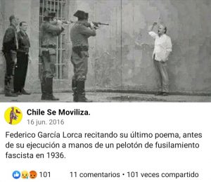 No hay fotos del fusilamiento de Lorca