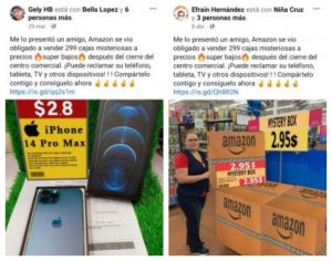 Amazon no vende "cajas misteriosas a precios super bajos"