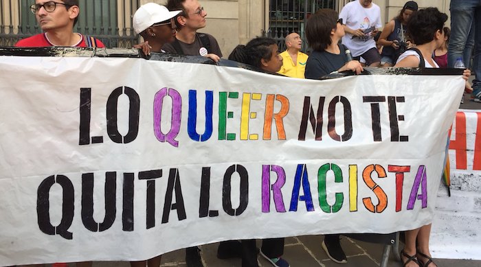 Manifestación del Orgullo LGTBI de 2018 en Madrid. Foto: @Dyusanch