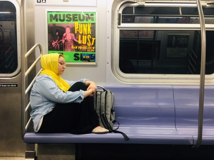 En el Metro de Nueva York (mayo de 2019). Foto: Lucila Rodríguez-Alarcón.