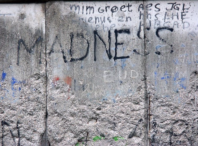 Muro de Berlín. Foto: Nick Garrod / CC BY-NC-ND 2.0