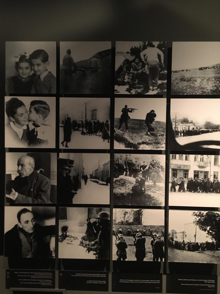 Odio entreguerras. Fotografía del Holocaust Memorial Center de Budapest.
