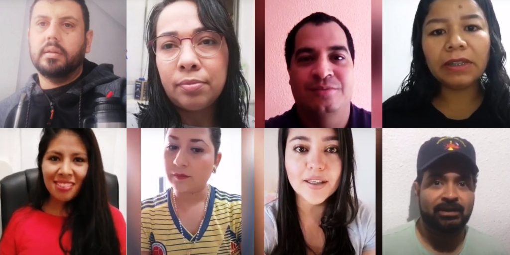 Lucas Ferraz y otros profesionales sanitarios piden en un vídeo que se les deje ejercer su profesión para paliar la crisis sanitaria en la campaña "ayúdanos a ayudar"