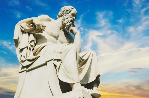 Sócrates. Estatua en Atenas. Anónimo.