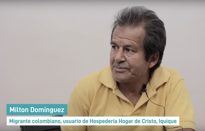 Milton Domínguez, migrante colombiano asesinado en Chile.