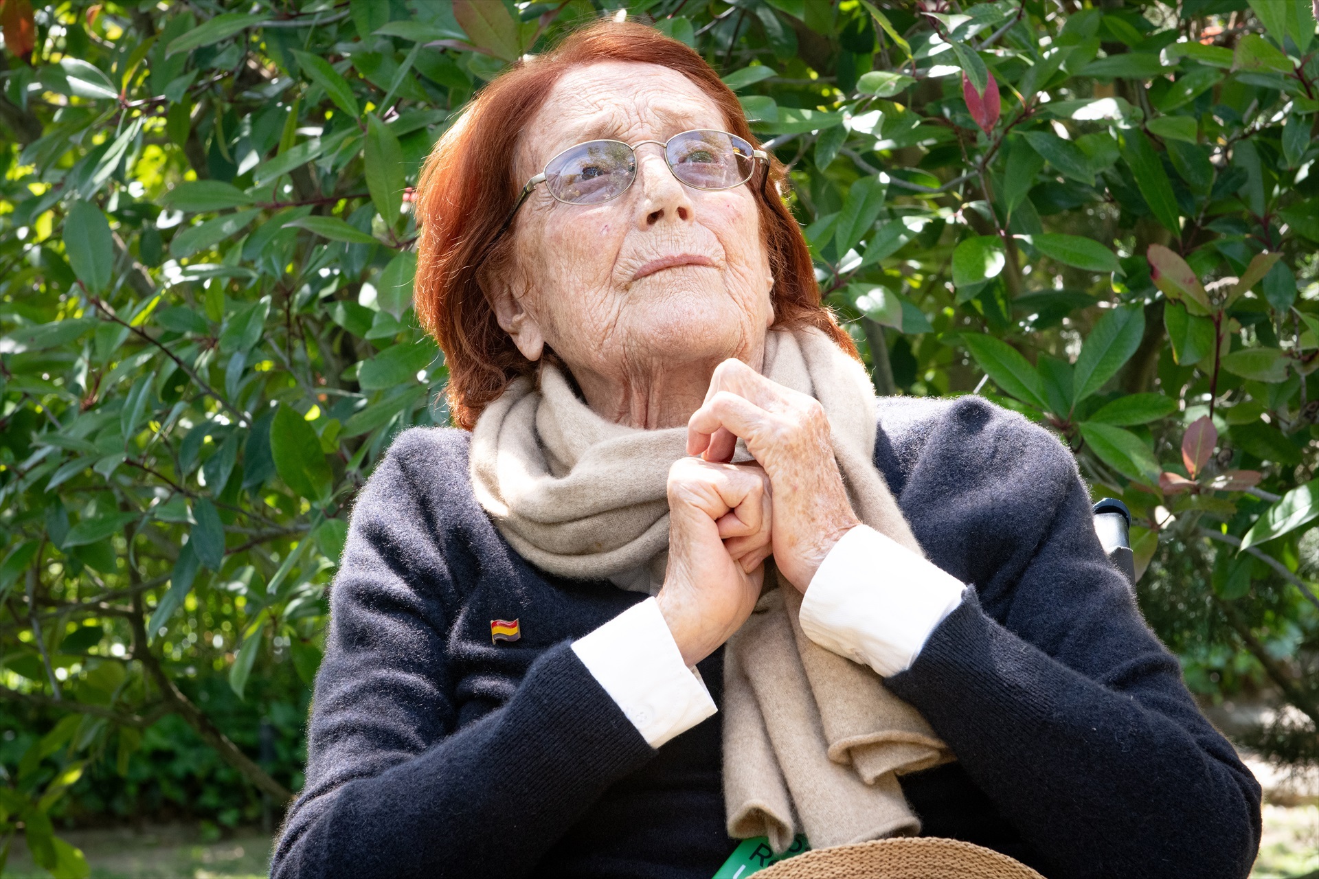 La escritora Rosa Regàs durante la presentación de su libro ‘Un legado’, a 28 de mayo de 2024, en Llofriu, Girona, Catalunya (España).