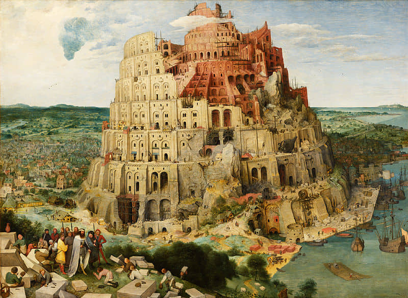'La torre de Babel' de Pieter Brueghel el Viejo