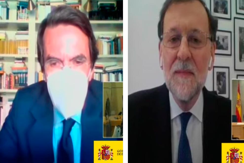 Aznar y Rajoy, presidentes don nadie
