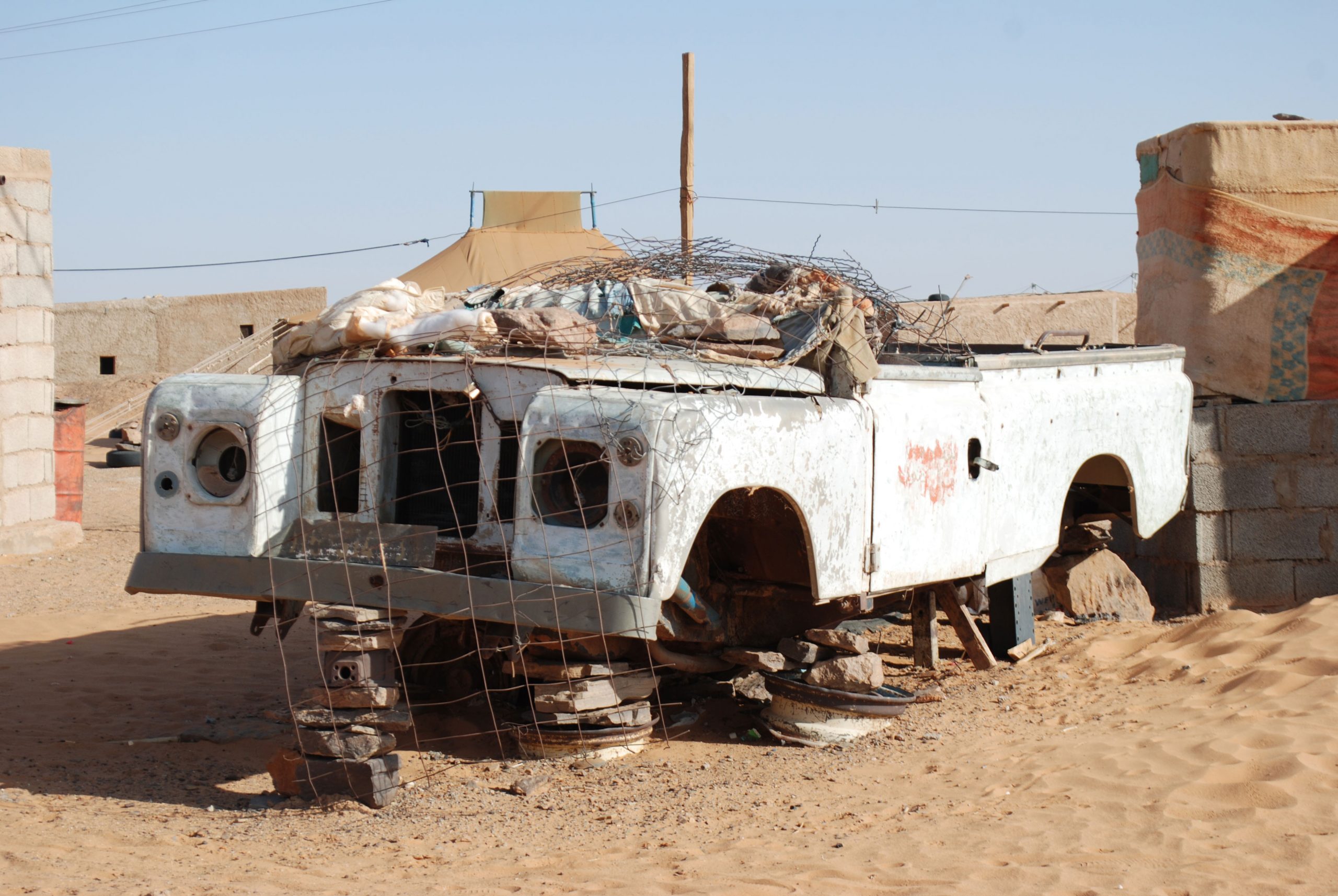De cómo el Land Rover inspiró poesías saharauis
