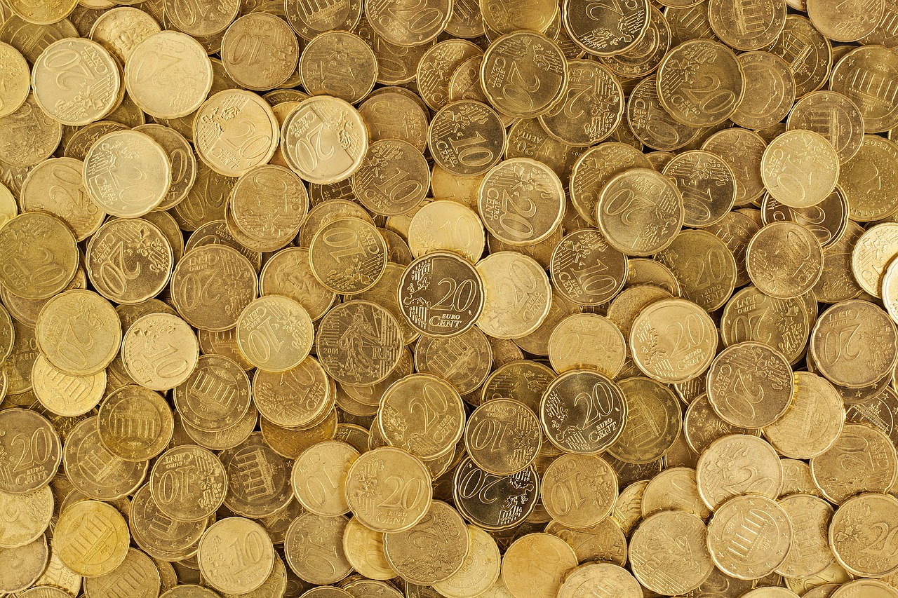 Monedas de céntimos de euro. PIXABAY