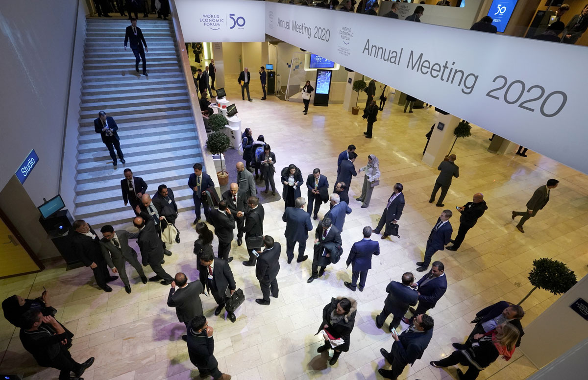 Vista general del Centro de Congresos de la ciudad suiza de Davos durante la 50ª reunión anual del Foro Económico Mundial (WEF, en sus siglas en ingés). REUTERS / Denis Balibouse