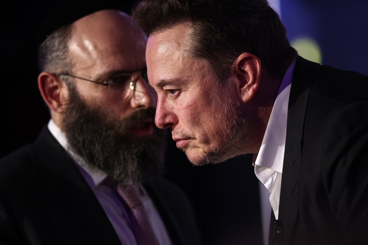 Elon Musk durante el simposio 'Never again: Lip Service or Deep Commitment' celebrado en Cracovia.-EFE/EPA/Lukasz Gagulski POLAND OUT
