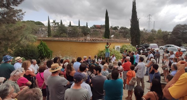 Respuesta ciudadana en Coín (Málaga) contra el macroproyecto del Llano de Matagallar y en defensa de su acuífero, 14 de septiembre de 2023  -LAUREANO GARCÍA HENDERSON