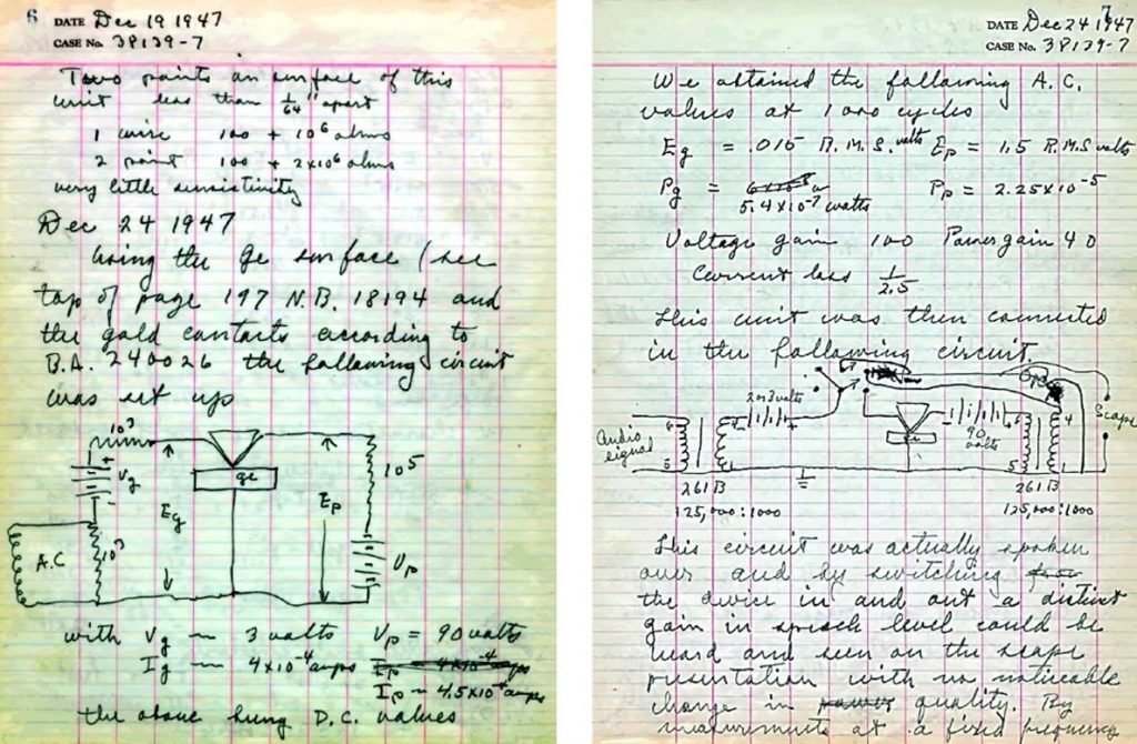 75 años del transistor, la invención más importante del siglo XX (4). Llega el transistor