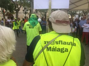 24 horas con los pensionistas camino de Madrid