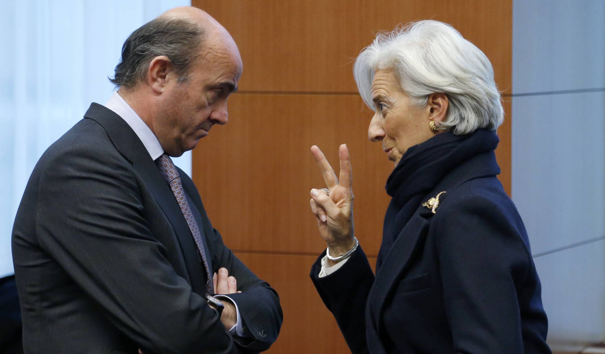 La desfachatez de Christine Lagarde y de Luis de Guindos cuando hablan de deuda pública