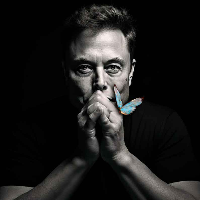 Musk podría ver como la hemorragia de usuarios de X se acentúa aún más cuando la mariposa de Bluesky bata sus alas. - Instagram