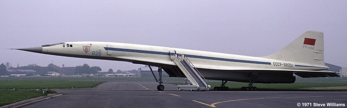 Primer avión civil supersónico