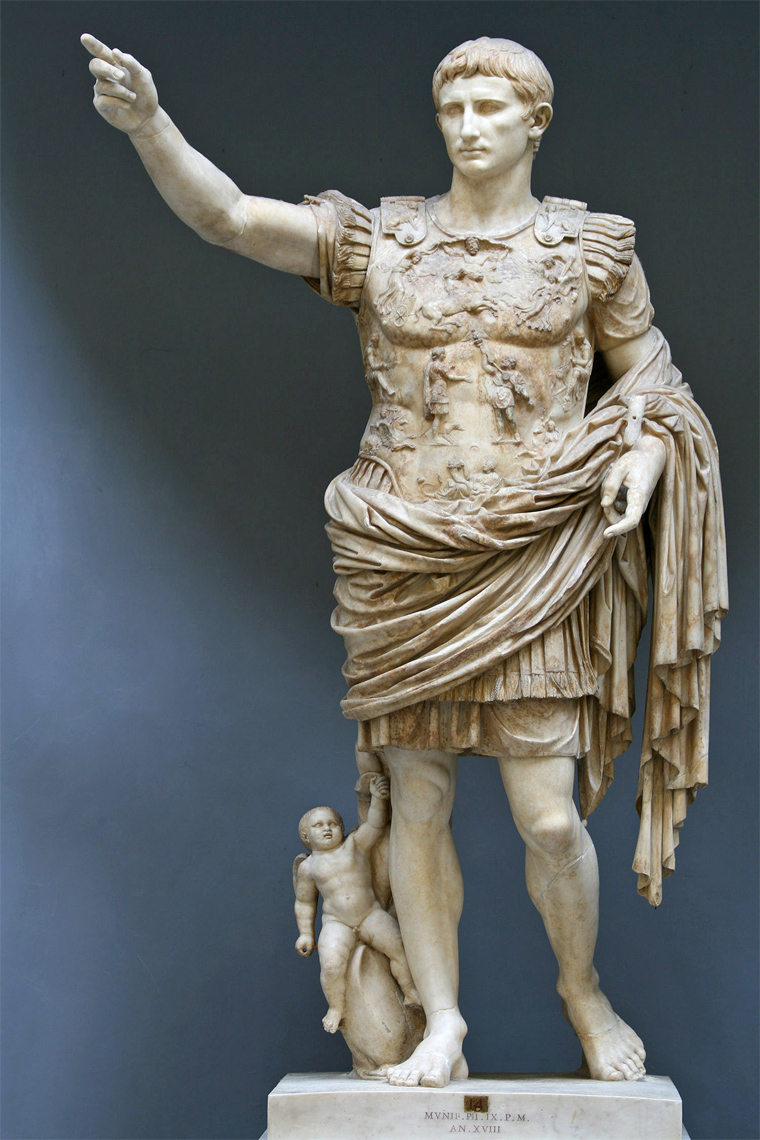 El Emperador romano César Augusto