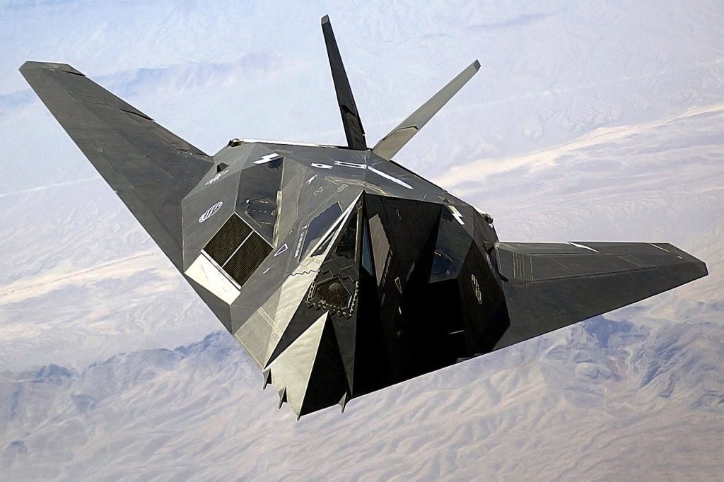 F-117A. Imagen: Wikimedia Commons