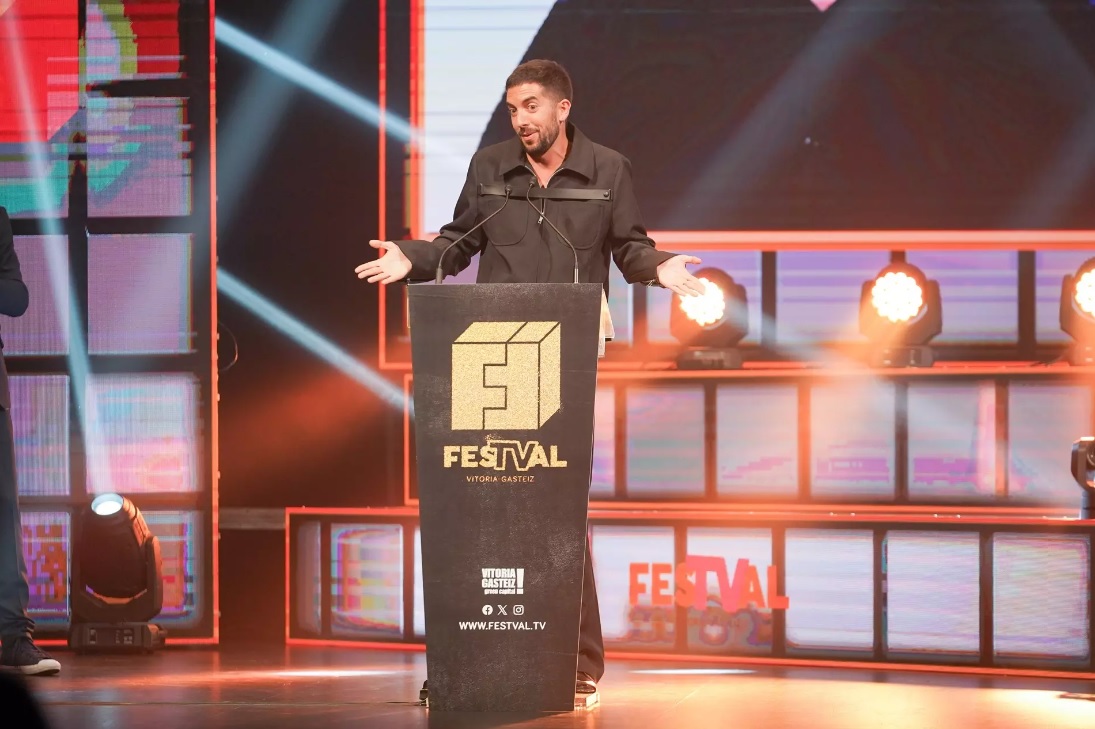 El presentador David Broncano durante una gala de premios en Vitoria, a 9 de septiembre de 2023.- Iñaki Berasaluce/EuropaPress