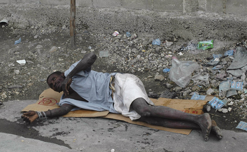 El rostro del cólera en Haití