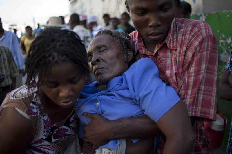 El rostro del cólera en Haití