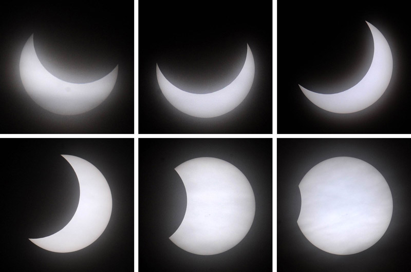 Fotografiando un eclipse solar