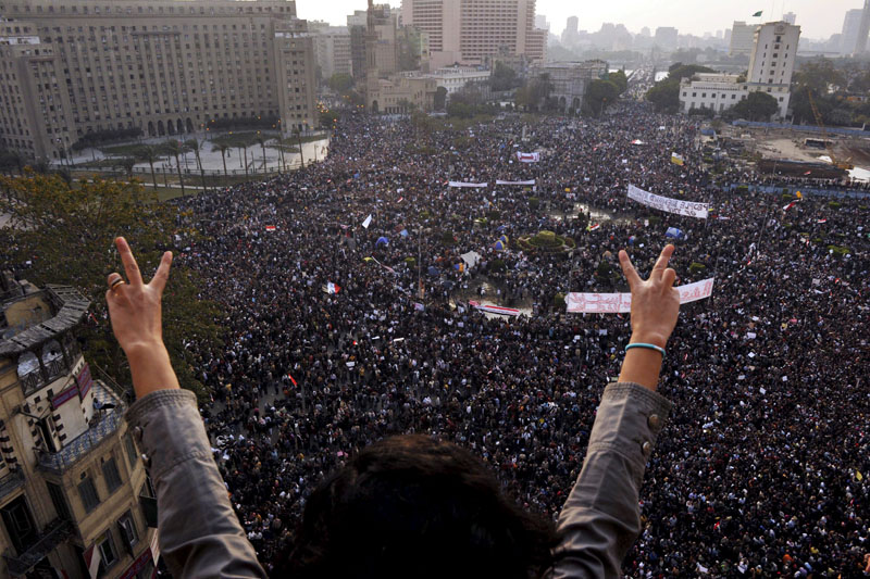 Diez días de revuelta en Egipto