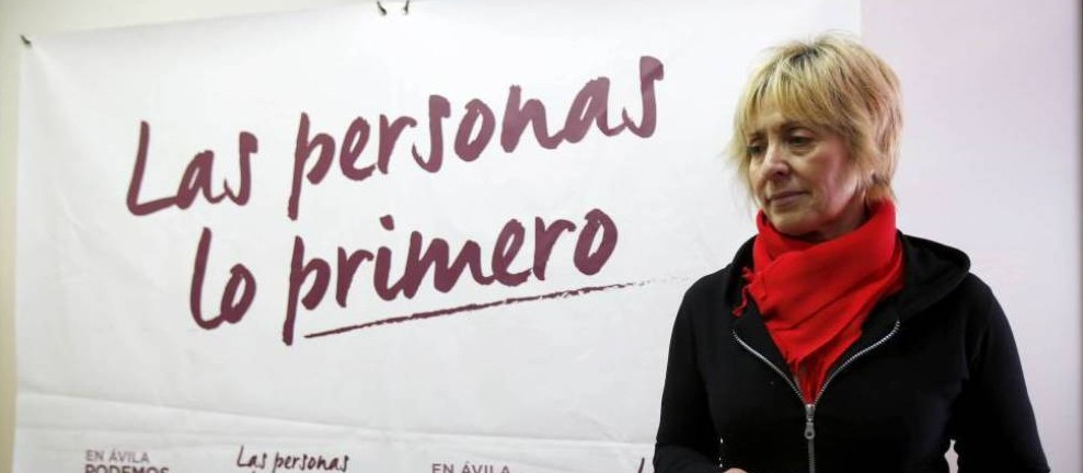 La candidata de Podemos a la alcaldía de Ávila, Pilar Baeza. EFE