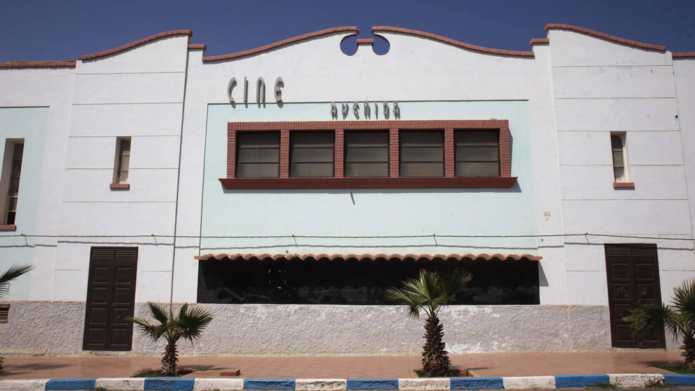 Un antiguo cine español en Sidi Ifni (Sáhara Occidnetal). EFE