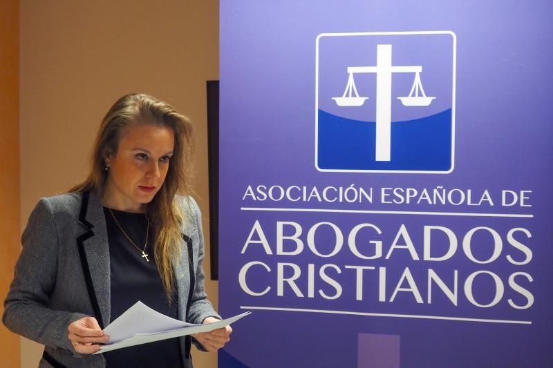 La presidenta de Abogados Cristianos, la letrada Apolonia Castellanos, en una imagen de archivo. EFE