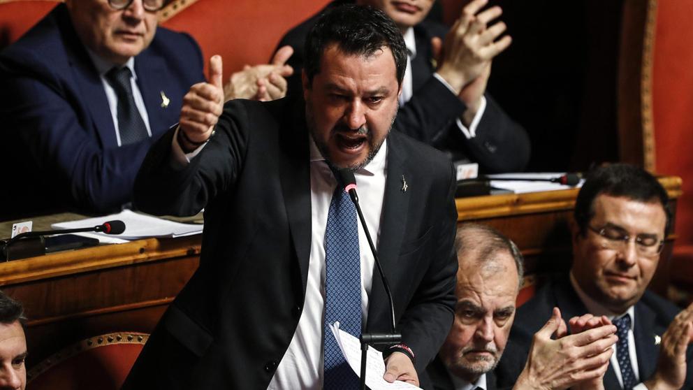 Salvini comparándose con Berlinguer... ¿Se atrevería Abascal?