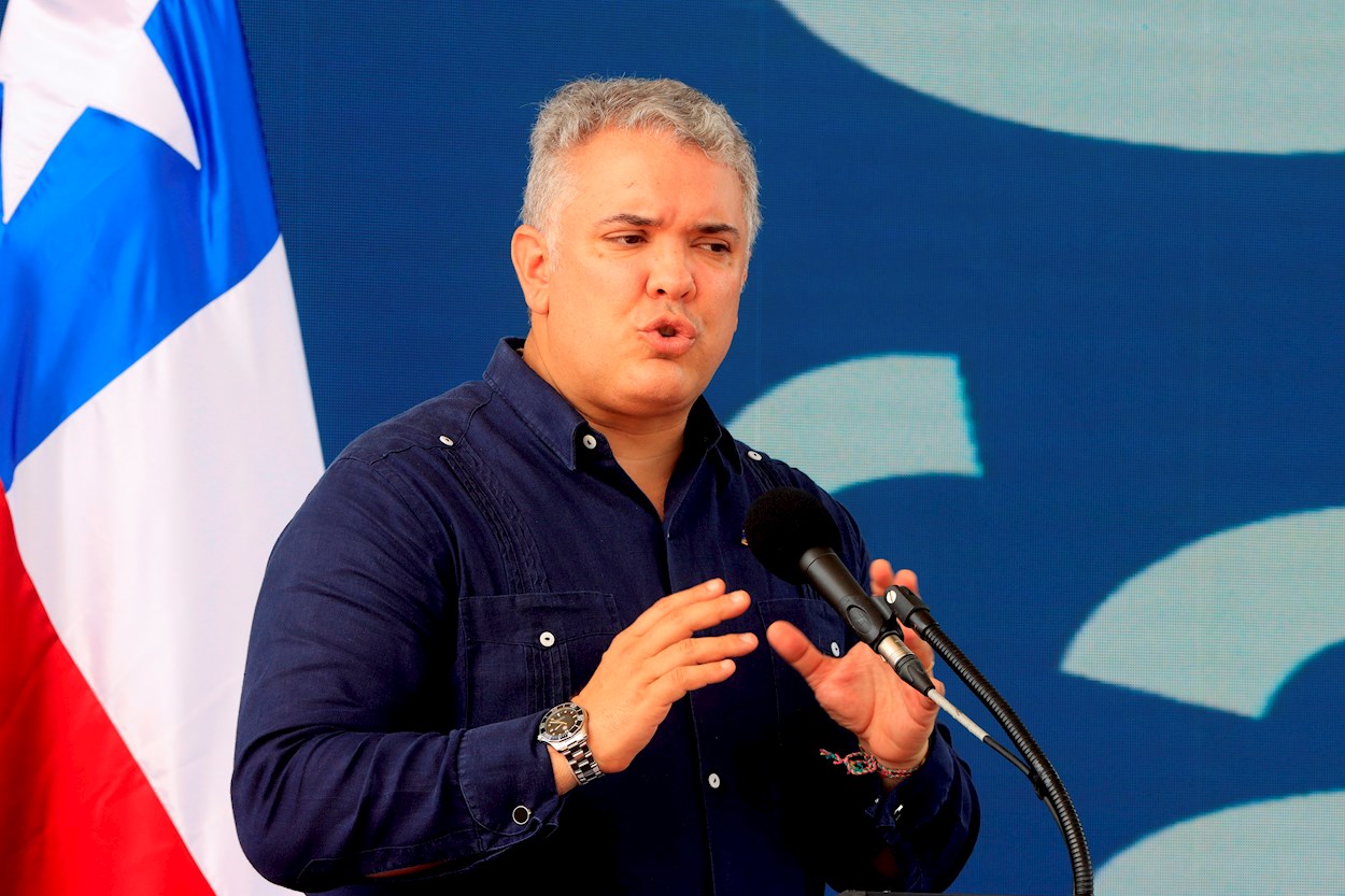 El presidente de Colombia, Iván Duque. / Ricardo Maldonado (EFE)