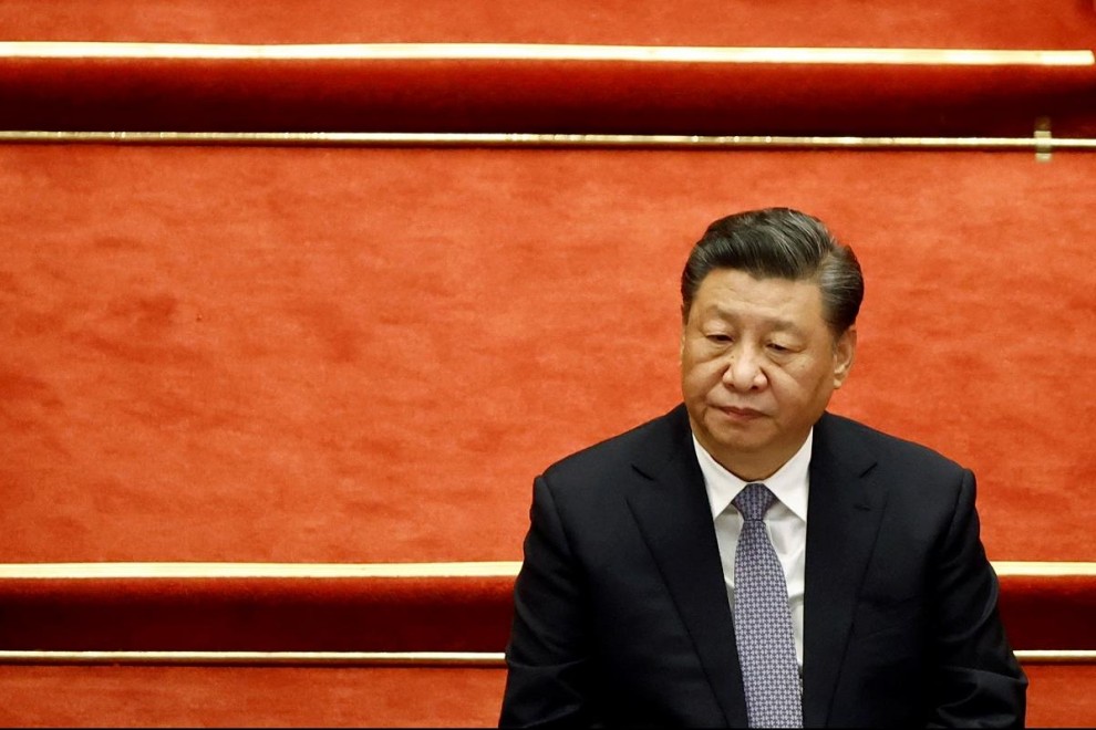 Xi Jinping, durante la sesión inaugural de la Conferencia Consultiva Política del Pueblo Chino celebrada en el Gran Salón del Pueblo, en la ciudad de Pekin. — Carlos Garcia Rawlins / REUTERS