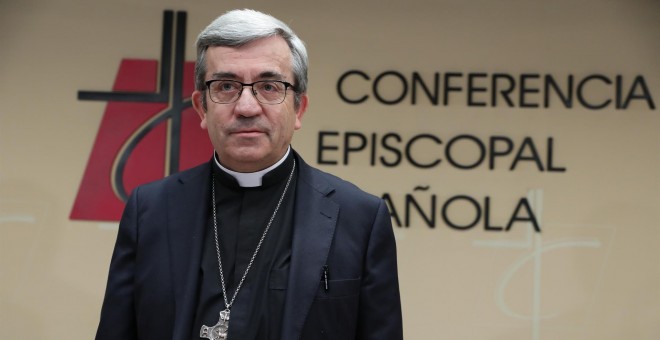 El secretario general de la Conferencia Episcopal Española, Luis Javier Argüello. -Europa Press