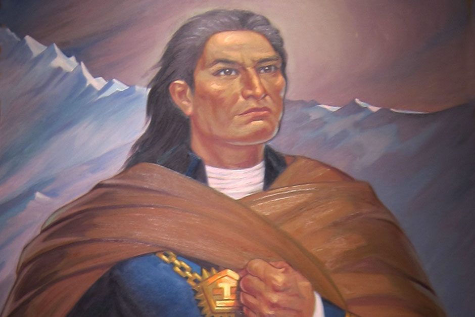 Tupac Amaru, líder indígena peruano.