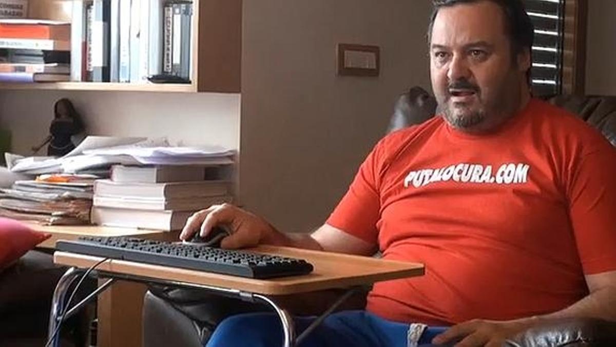 Una imagen del empresario de la industria de pornografía Torbe publicada en la web torbe.es.